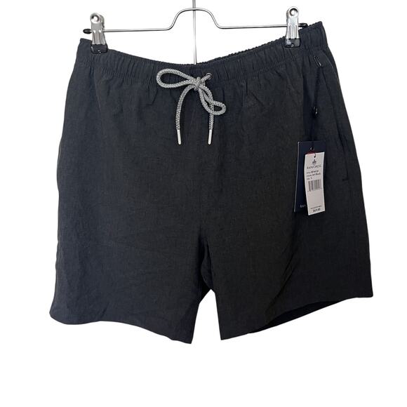 NWT Rainforest Swim Shorts Aruba Men’s Size Small Black - Picture 1 of 7